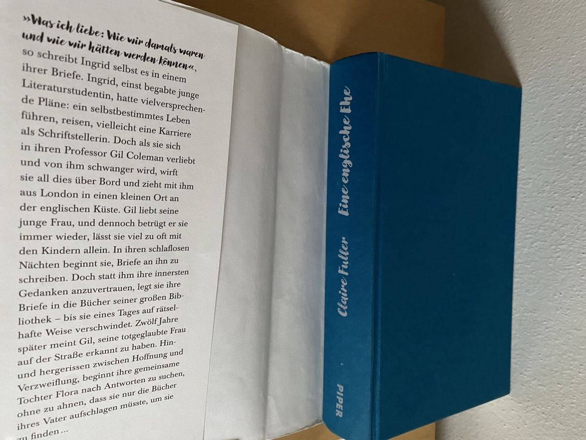 Bücher: Eine englische Ehe - Claire Fuller – Gebraucht aus Schwarzenburg von Michellu 4