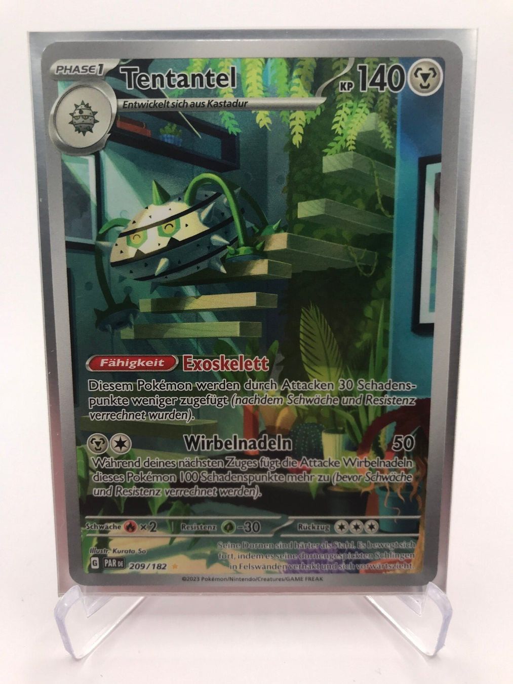 Pokémon Sammelbilder & Trading cards: Paradoxrift - Tentantel  (PAR 209) - Deutsch – Neu (gemäss Beschreibung) aus Allschwil von Bullach