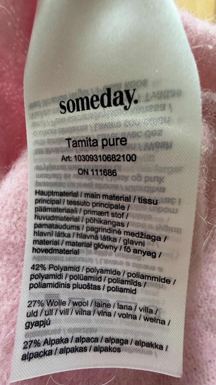 Someday Pulls & Sweat-shirts: someday TAMITA PURE-Strickpullover 3/4 Arm mit Alpaka-Wolle – Neuf (Voir description) à Bern par lac_8m2r 4