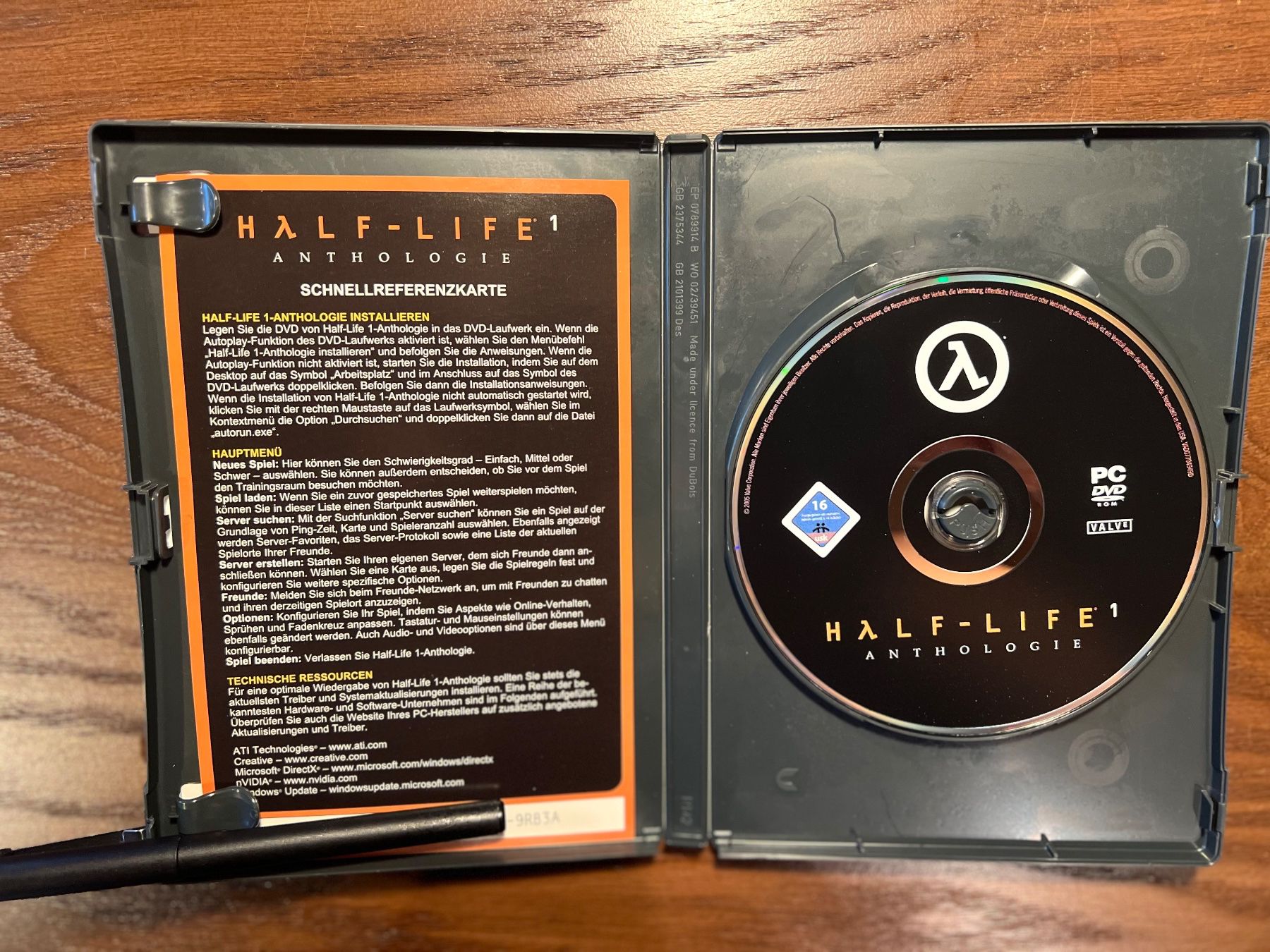 Valve Spiele: Half-Life Anthologie (PC-DVD) – Gebraucht aus Therwil von annickfankhauser 2