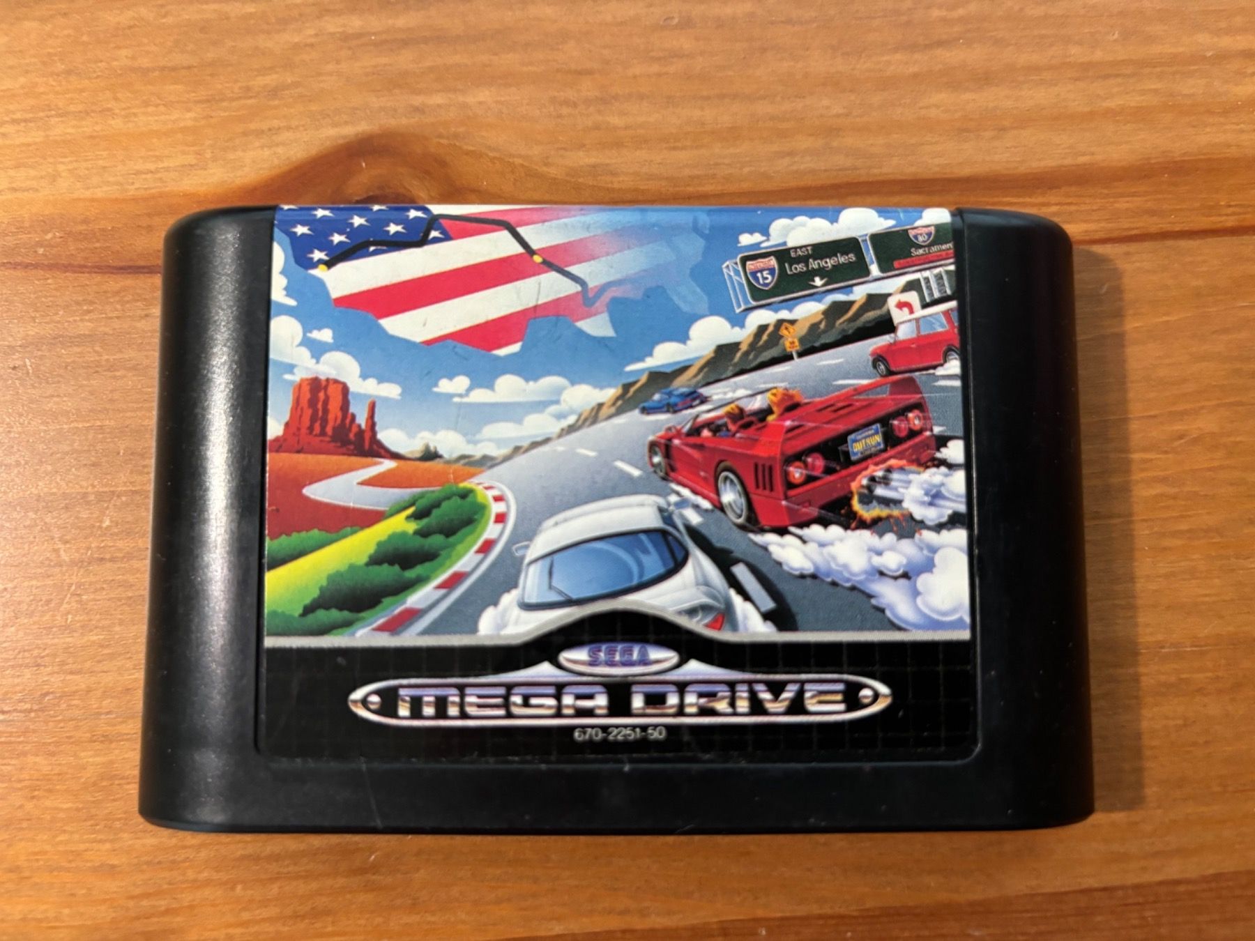 Sega Spiele: Turbo Outrun [Mega Drive] - komplett – Gebraucht aus Killwangen von  4