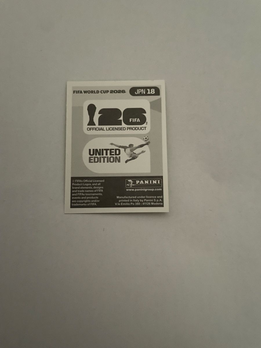 Panini Sammelbilder & Trading cards: FIFA WM 2026 Junva Ito JPN 18 – Neu (gemäss Beschreibung) aus Winterthur von Cobraforce 1