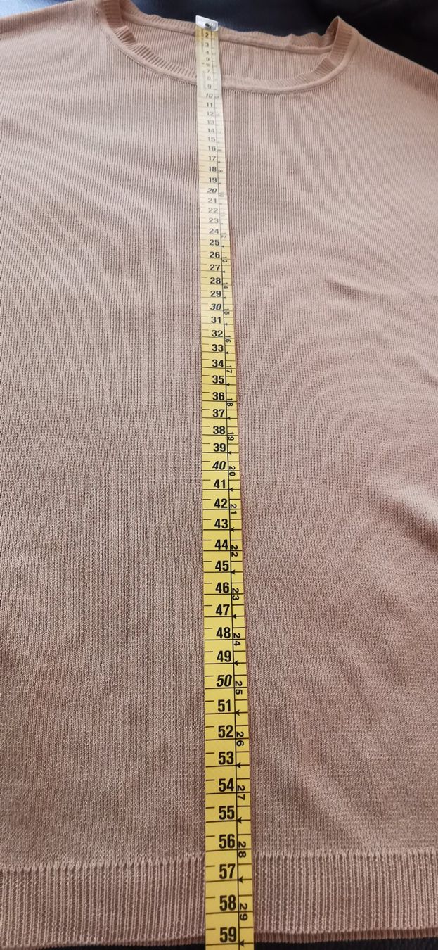 Maglioni & Felpe: Feiner Strickpullover Beige, Puffärmel mit Schmuck Top – Usato da Wolfhausen venduto da est_m7x5 3