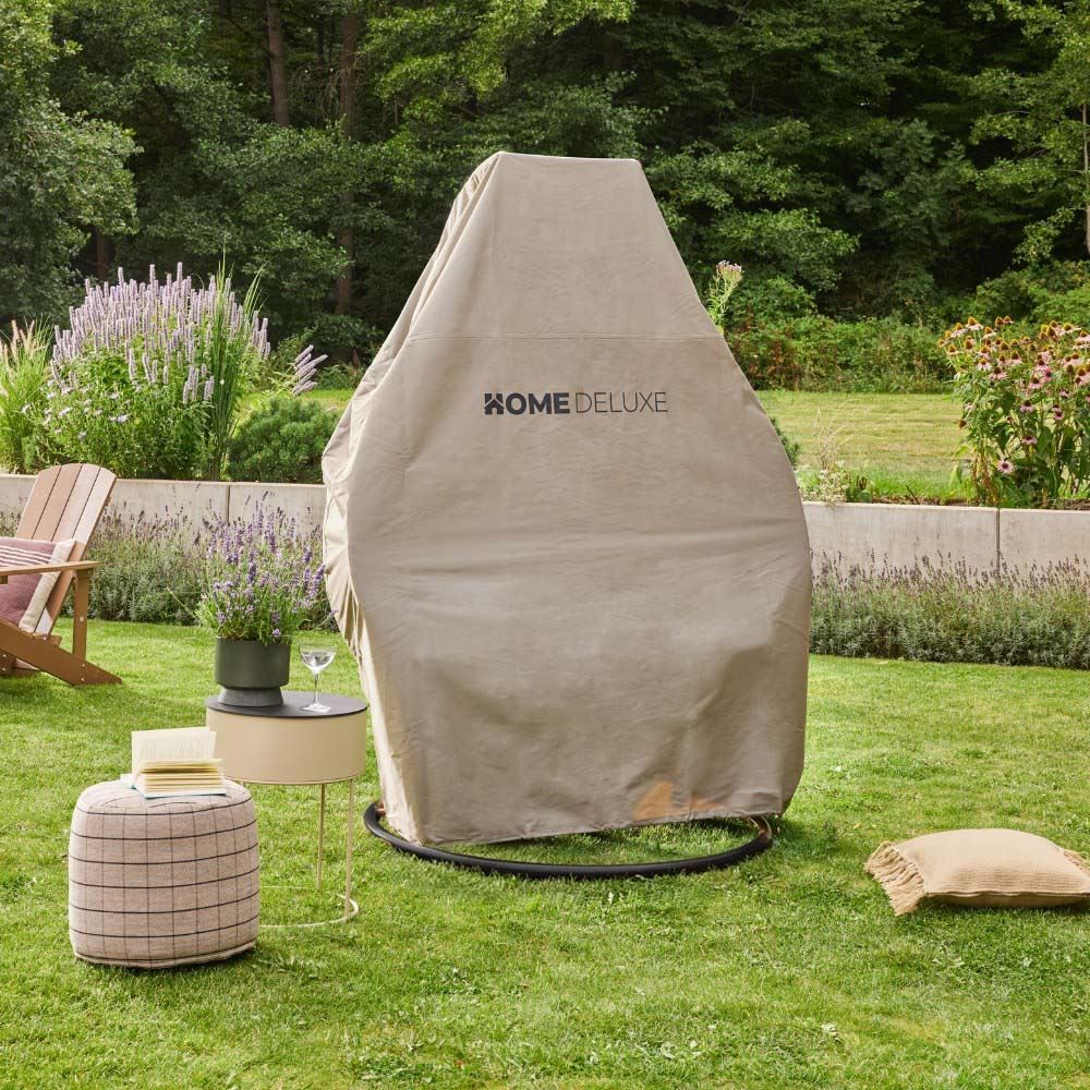 Poltrone pensili da giardino: 20593 - Hängesessel Hängekorb TWIN inkl. Abdeckung Schwarz – Nuovo e nell'imballaggio originale da Wallenwil venduto da toesstal-vertrieb 2