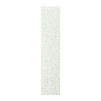 IKEA LINNABERG Tü 50x229 grün/gemustert