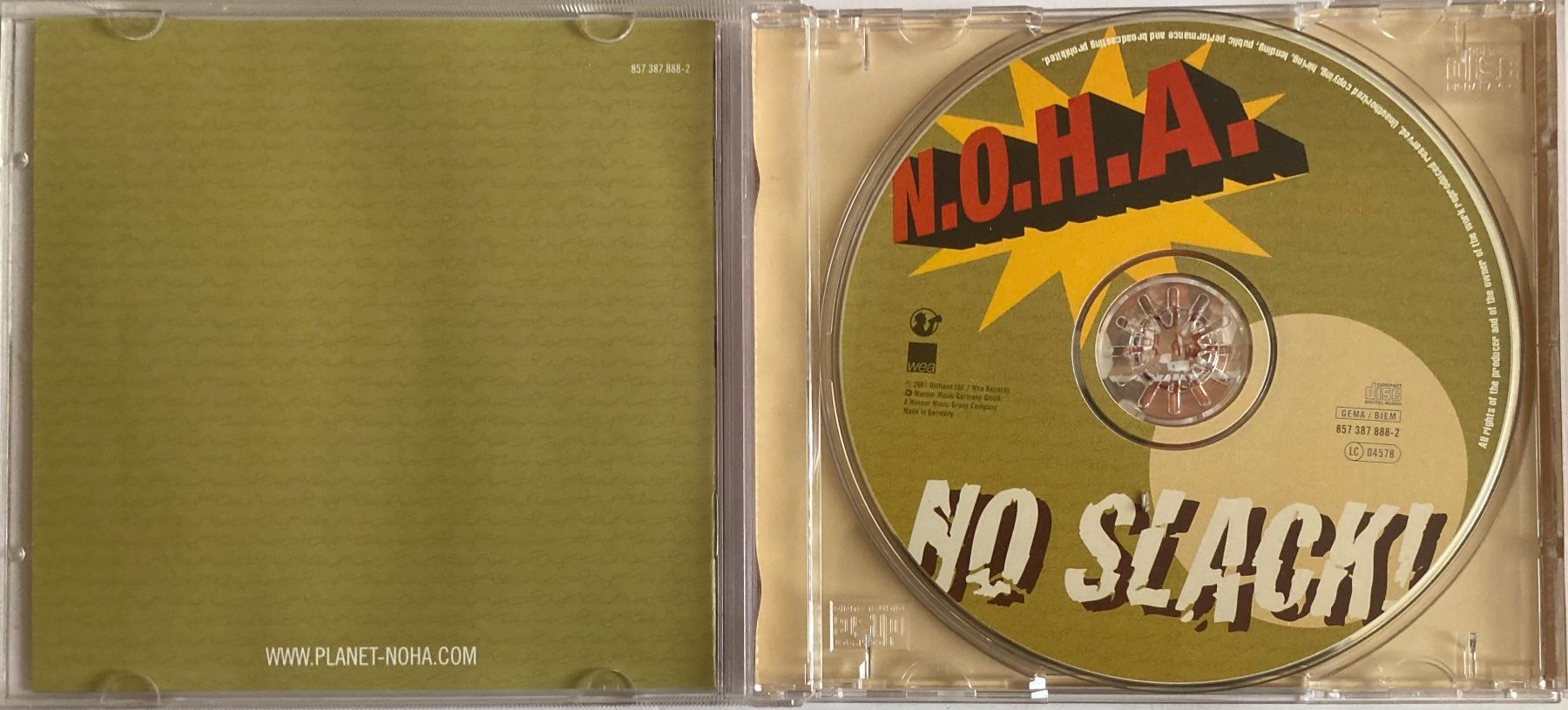 CDs: N.O.H.A. - NO SLACK! – Gebraucht aus Poliez-Pittet von Newtown-Records 2