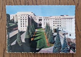 Genève, Palais des Nations, interessante Briefmarke 1959