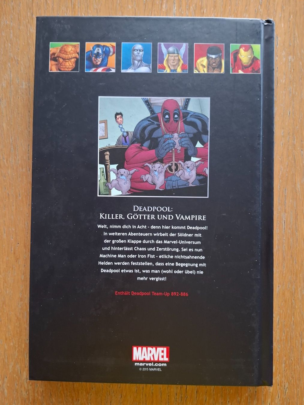 Comics: DIE OFFIZIELLE MARVEL COMIC SAMMLUNG BAND 63 HC: DEADPOOL – Gebraucht aus Wildegg von M63m 1