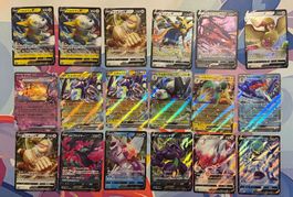 18 Pokémon EX/V Karten Konvolut ⭐ Top Zustand ab1.-