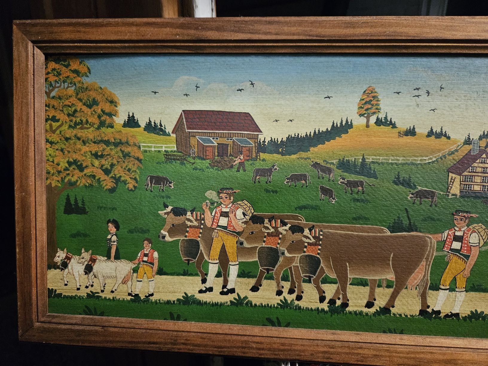 Tableaux: gemälde appenzell – D'occasion à Schwellbrunn par Omega-alpha