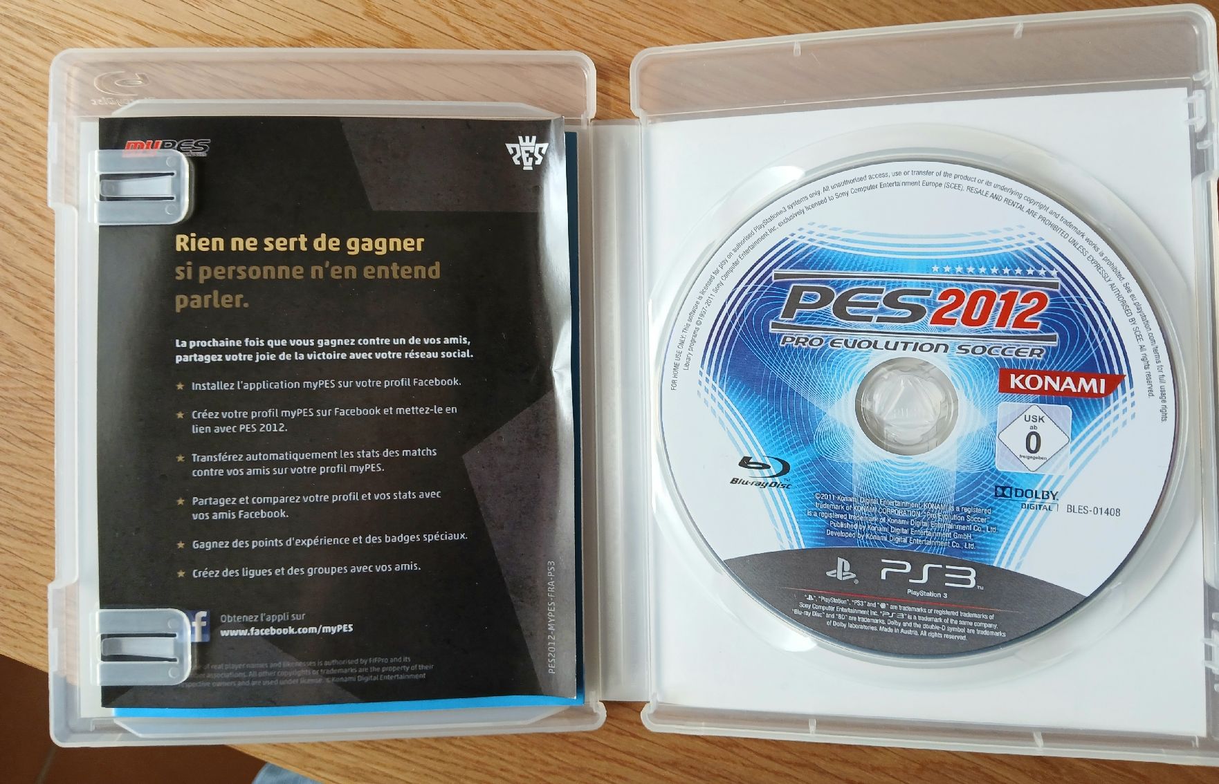 Giochi: Jeu PS3 PES 2012 - Pro Evolution Soccer - parfait état ! – Usato da Sciernes-d'Albeuve venduto da Dojo004 1