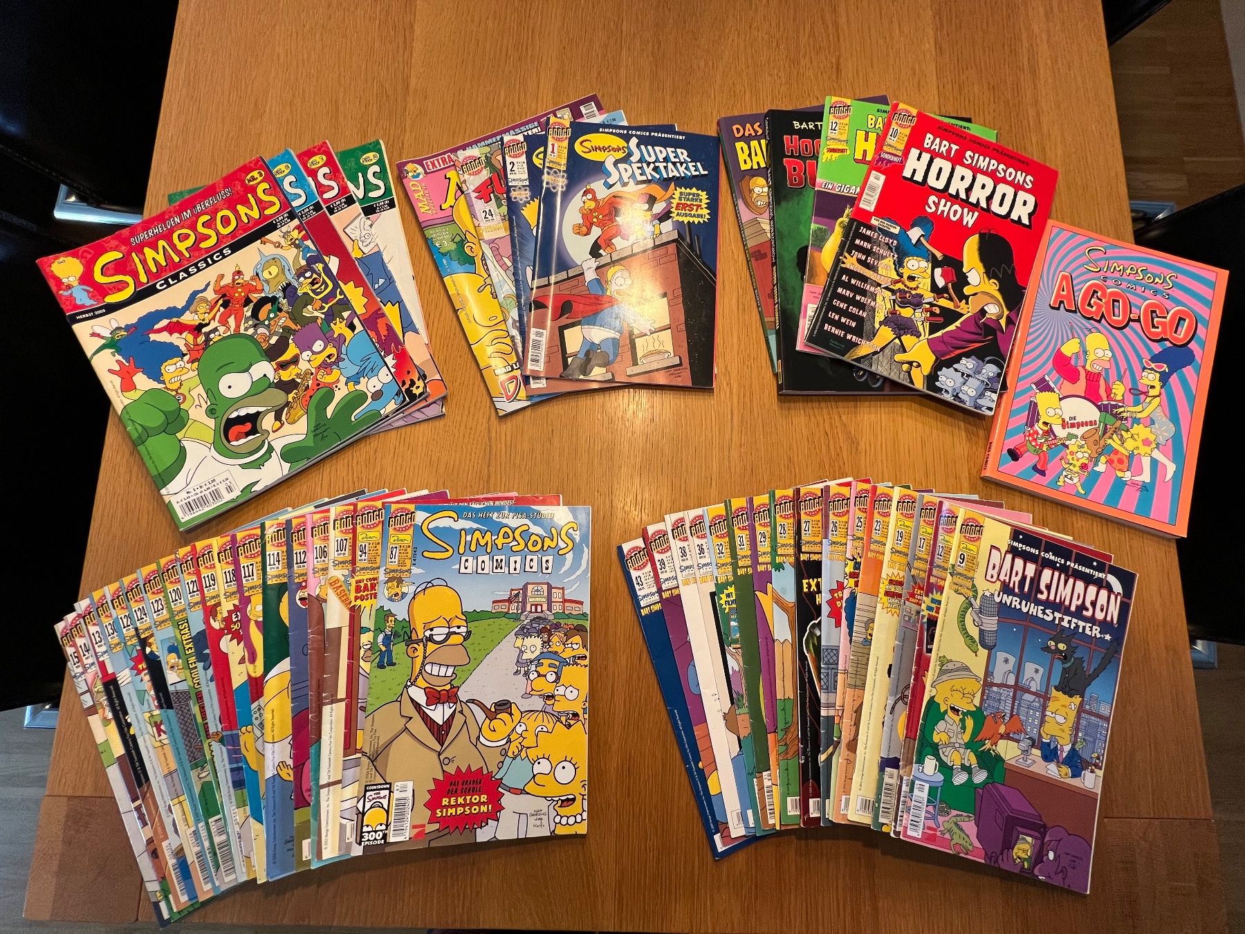 Fumetti: Simpsons Comics 47 Stück inkl. Bart Simpson & Spezialhefte – Usato da Aarau Rohr venduto da lor_7r2q