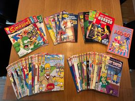 Simpsons Comics 47 Stück inkl. Bart Simpson & Spezialhefte