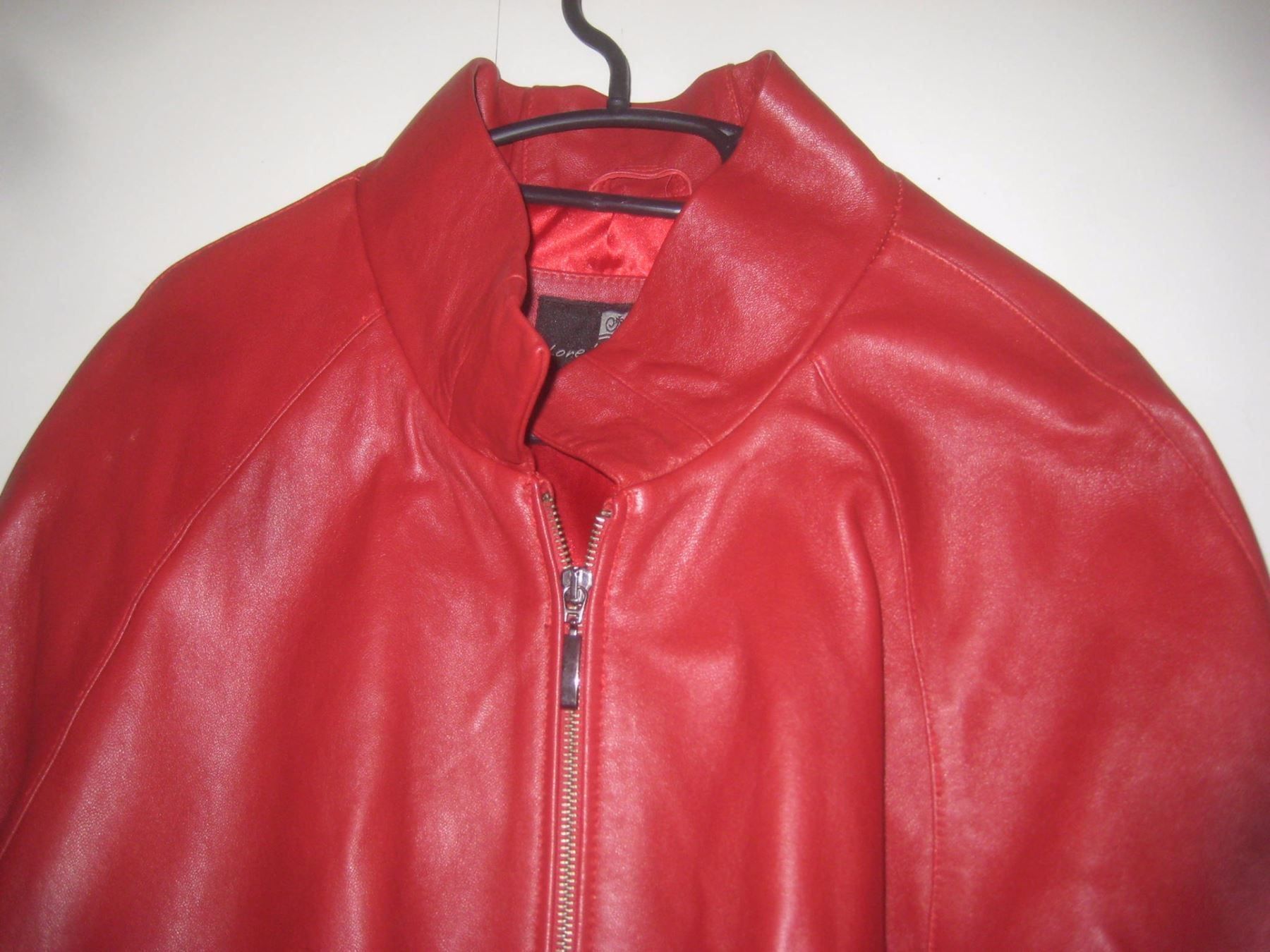 Giacche: LEDER  JACKE  ROT – Nuovo (secondo la descrizione) da Uster venduto da flocke1 1
