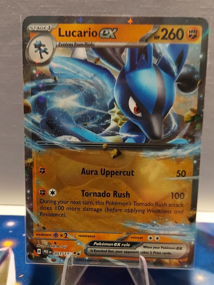 Pokémon Carte collezionabili: Carte Pokémon Lucario EX – Nuovo (secondo la descrizione) da Val-d'Illiez venduto da GGF2385