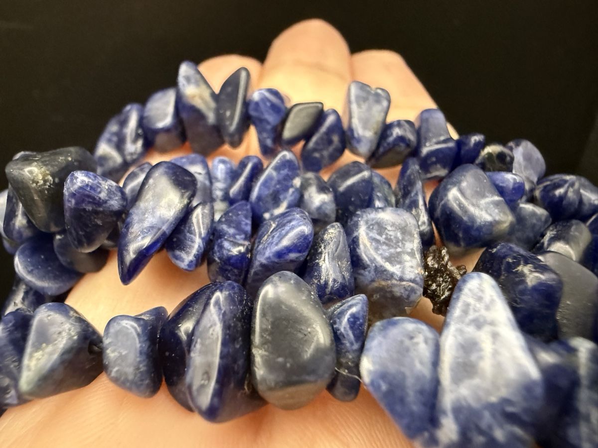 Catenine: Lange Sodalith-Kette – Usato da Lamone venduto da LaCantinaMagica 6