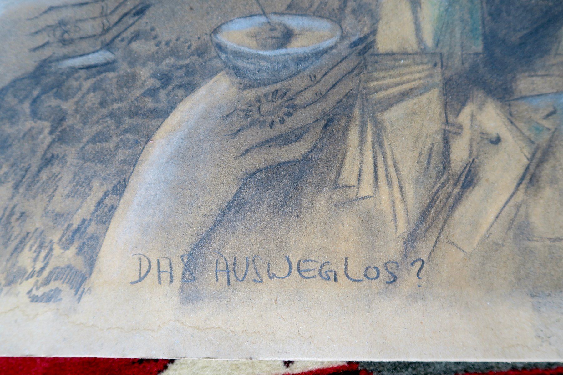 Gemälde: B.M.Schmid signiert, Titel Ausweglos – Gebraucht aus Wädenswil von Turusukko 6