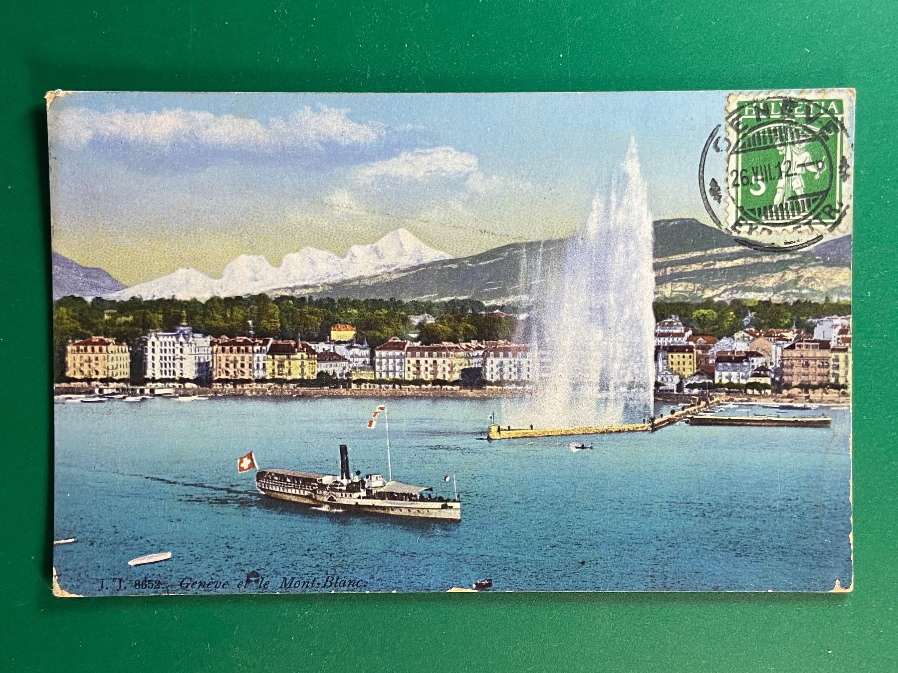 Cartoline postali: Genf - Genfersee – Usato da Steg VS venduto da danwer74