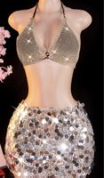 Glamour  Top con strass-per feste 👍-chic e particolare