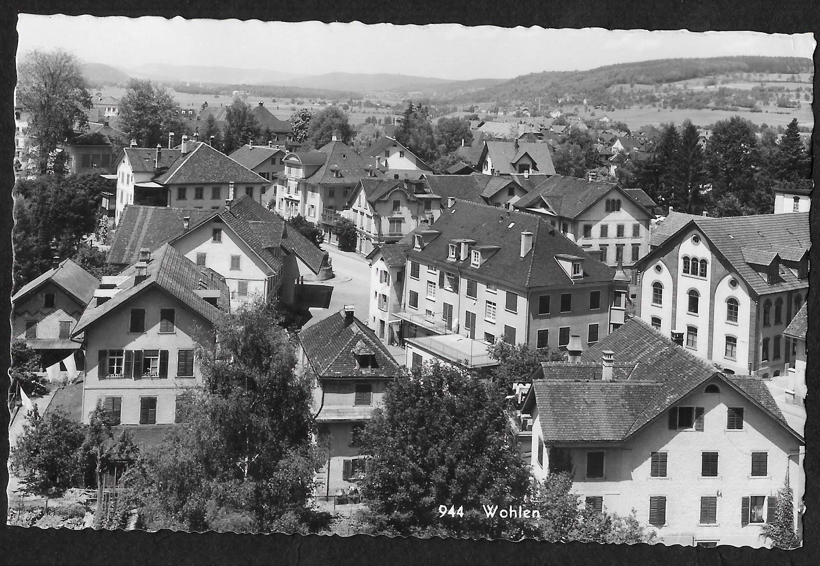 Cartoline postali: Wohlen Teilansicht – Usato da Olten venduto da clotaldi