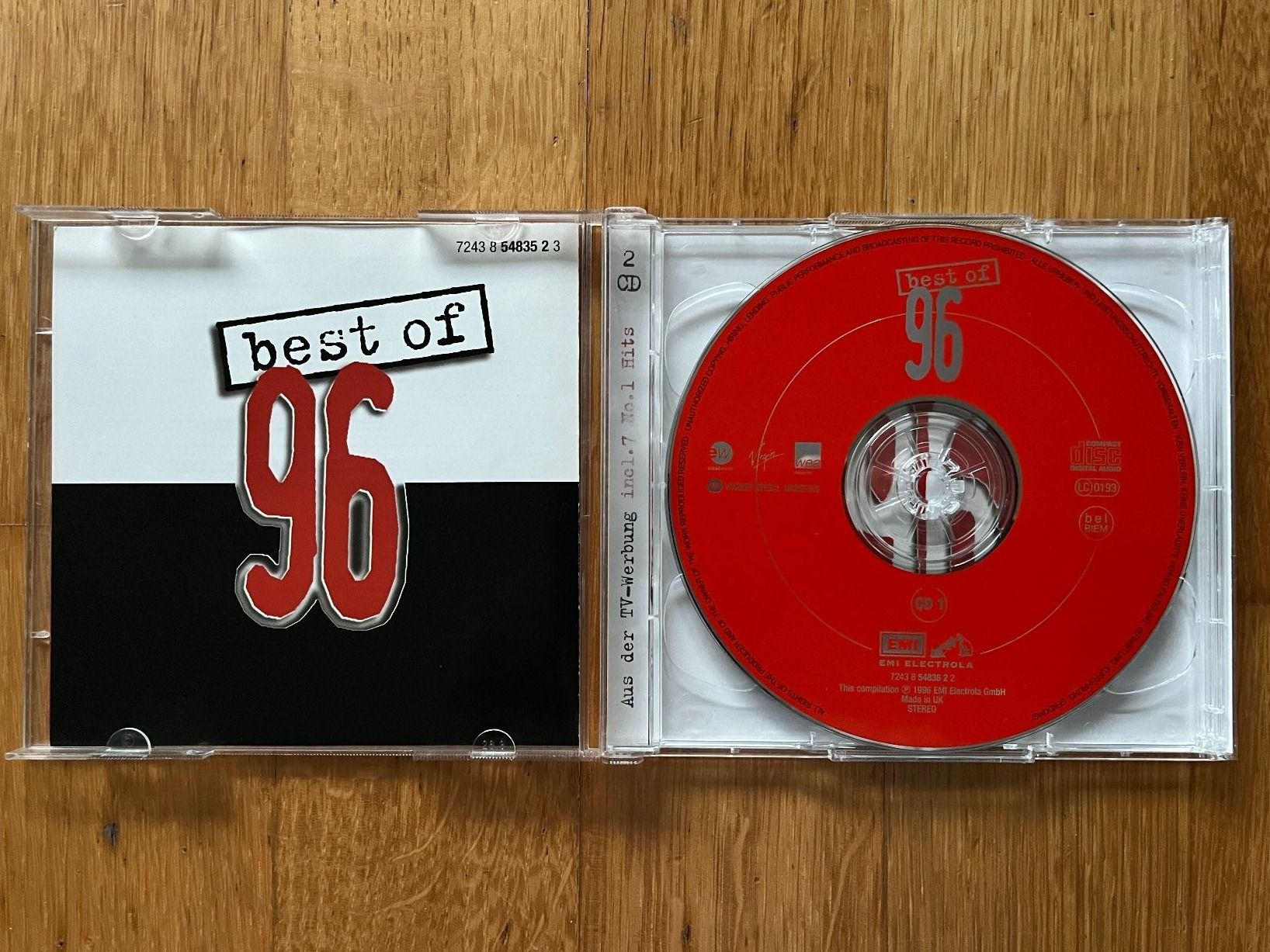 CDs: CD "Best of 96", 2 CD's – Gebraucht aus Grosswangen von Vita500 2