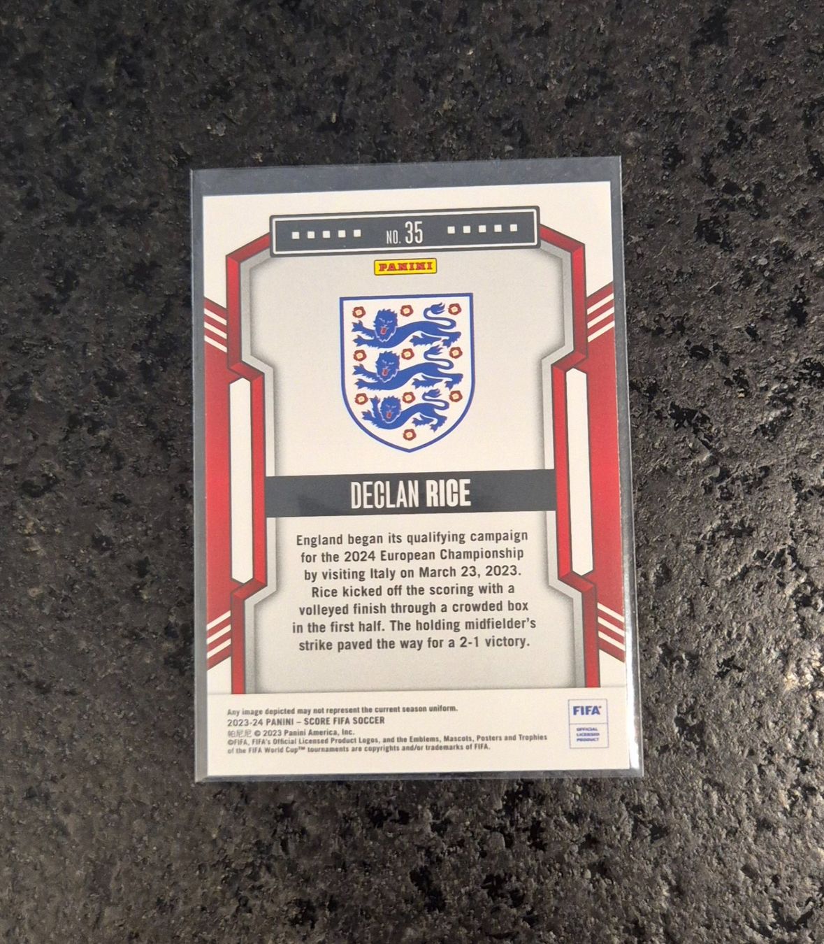 Topps Carte collezionabili: Declan Rice /50 - England - Panini – Nuovo (secondo la descrizione) da Burg AG venduto da Danoe 1