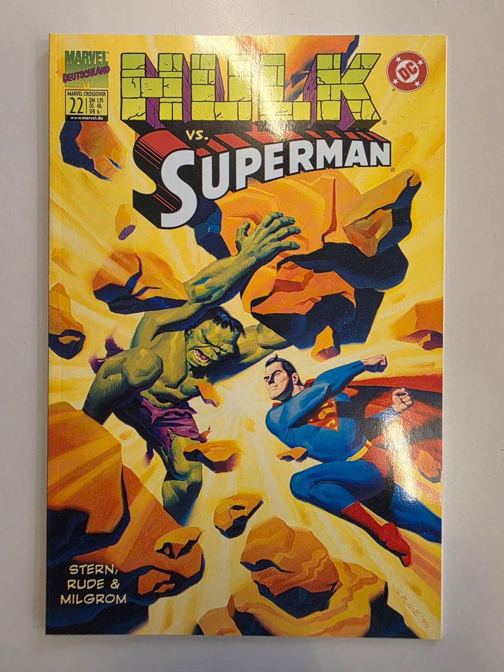 Fumetti: Hulk vs. Superman, Marvel Crossover #22, Z0-1! – Usato da Winterthur venduto da Bratwurstbrater