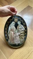 Sainte Famille tableau ancien decoratif objet religieux