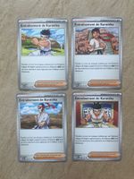 4x Cartes Pokemon Entraînement de Karatéka - PREFR