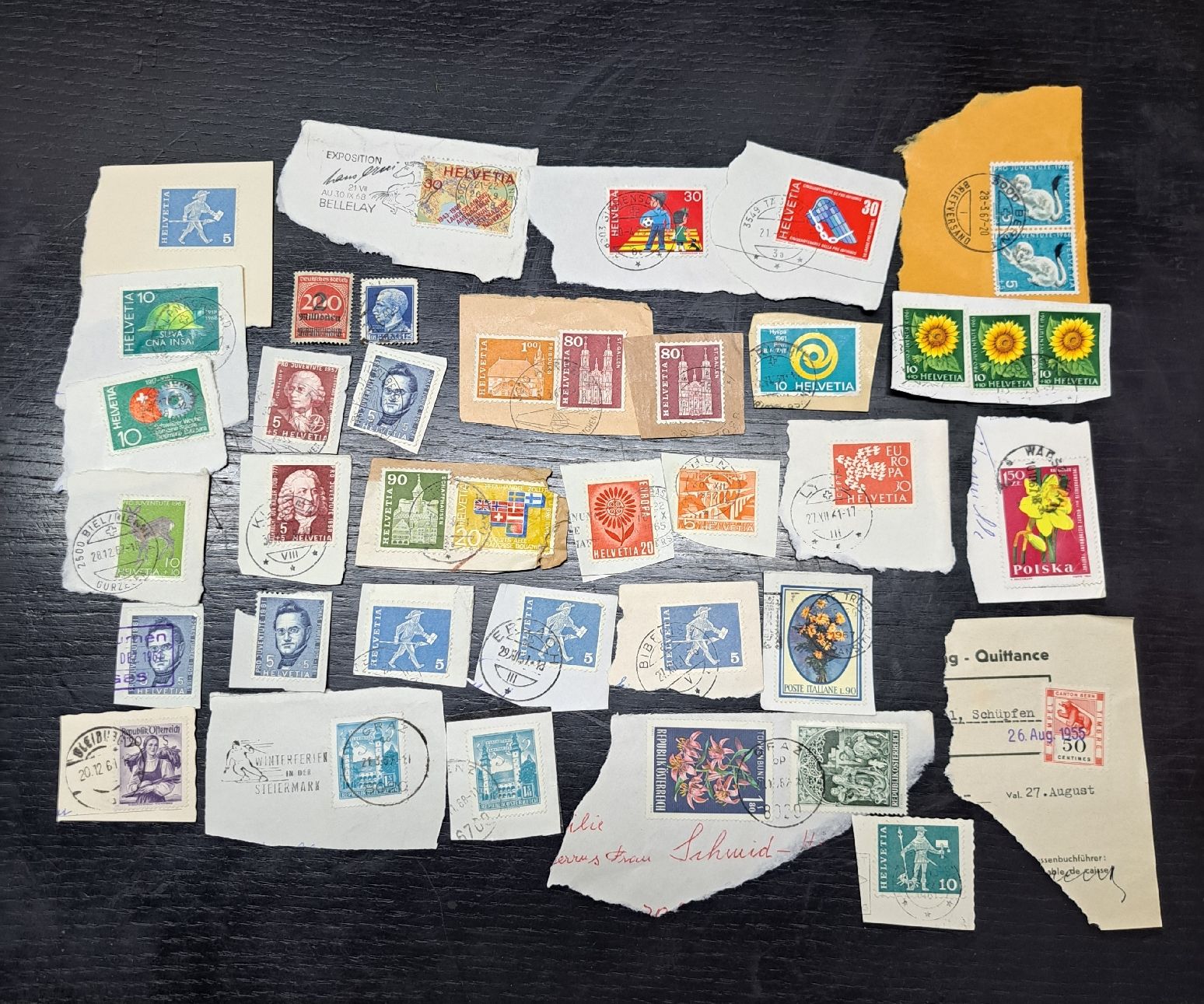 Tous les timbres: Briefmarken , diverse, gelaufen – D'occasion à Düdingen par Ce68 2