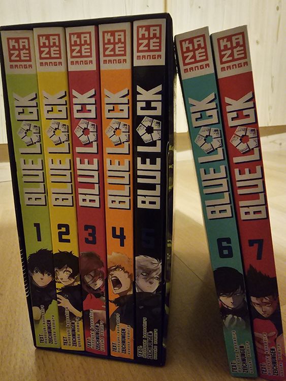 Blue Lock Boxset Band 1-7 mit extras (Neu und originalverpackt) in ...