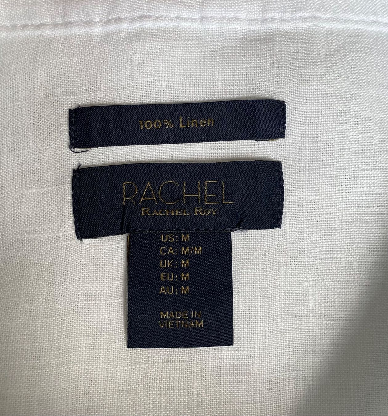 Camicette: Rachel Roy Leinenbluse Grösse M – Usato da Oberwil BL venduto da Leni-Mischi 3