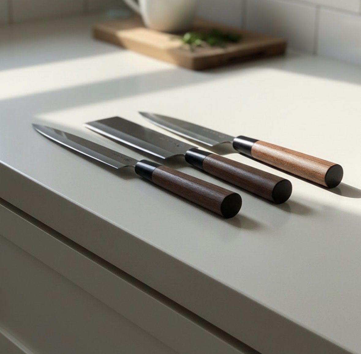 Coltelli da cucina: Japanisches Messer-Set – Nuovo e nell'imballaggio originale da villigen venduto da Rajakiri 1