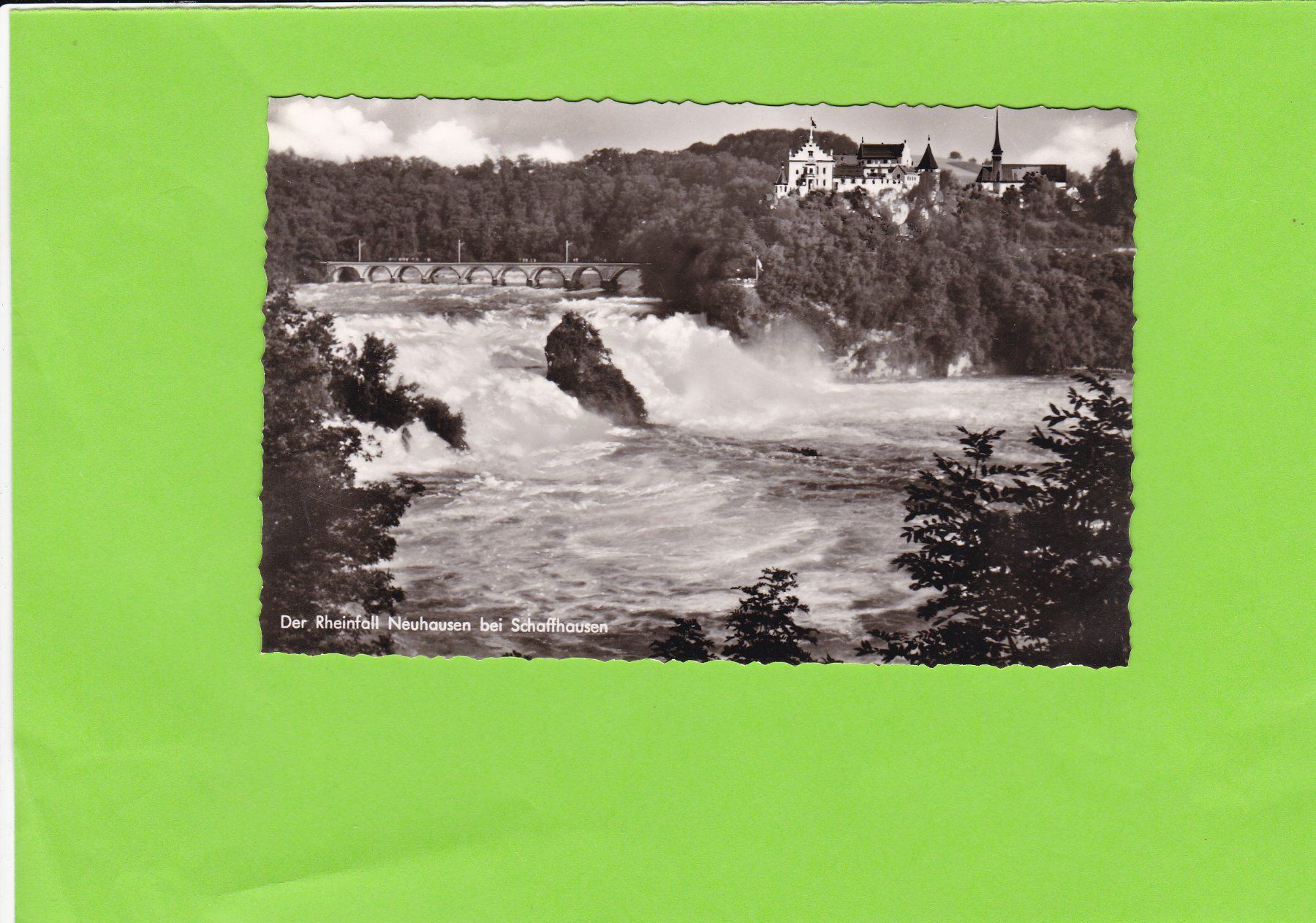 Cartoline postali: Rheinfall – Usato da St. Peterzell venduto da neckertal