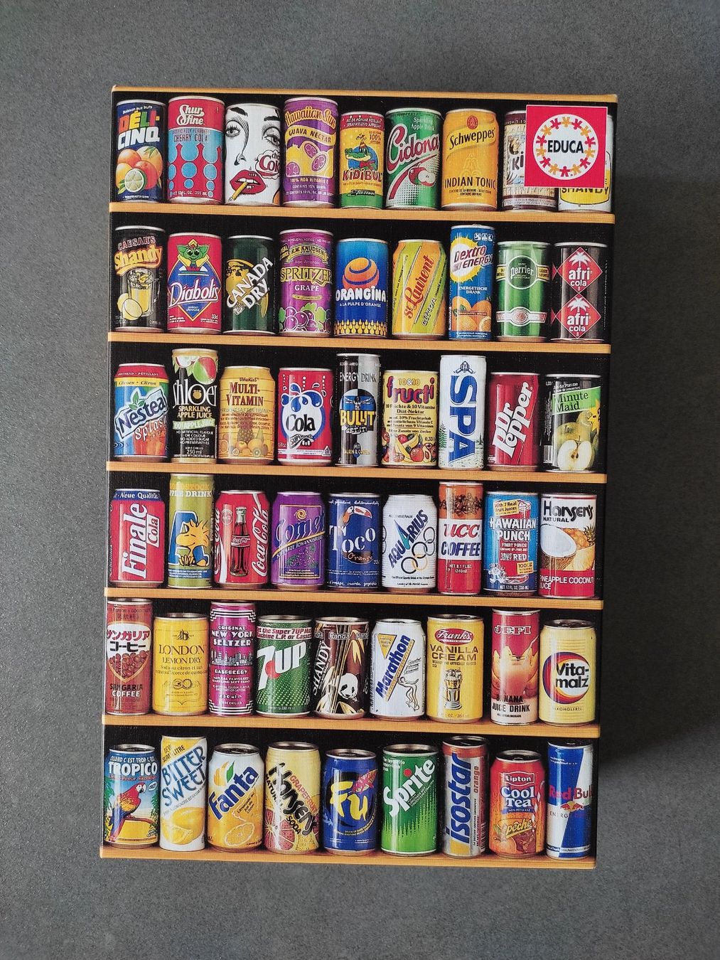 Educa Puzzle: (03) Educa Miniature, Cans, 1000 Teile – Usato da Luzern venduto da Hallo13