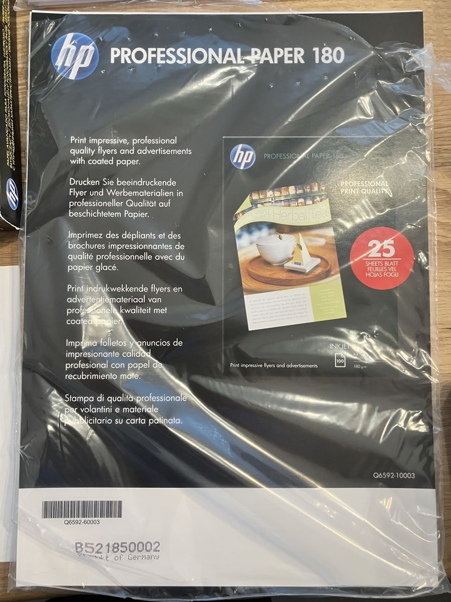 Cartucce per stampanti & toner: Druckerpatronen/Papier – Nuovo (secondo la descrizione) da Subingen venduto da Gisette10 4