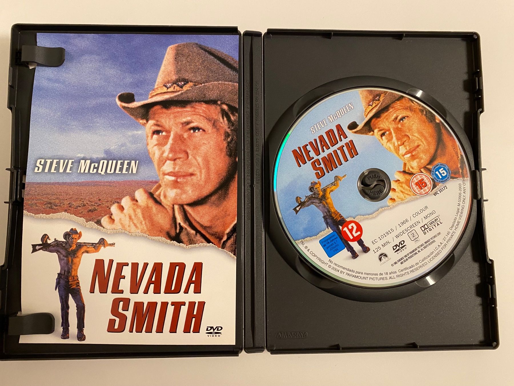 Tutti i DVDs: Nevada Smith, Steve McQueen Western Klassiker – Usato da Zürich venduto da m7lx 2