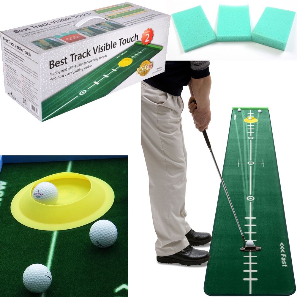 Mazze & Set: Golf Traningsmatte - Puttingmatte - Track Visible Touch 2 – Usato da Zürich venduto da Robinejoya