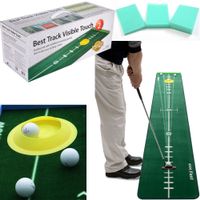 Golf Traningsmatte - Puttingmatte - Track Visible Touch 2