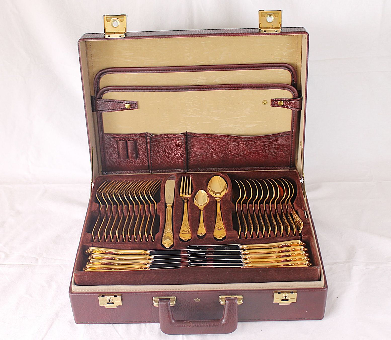 Solingen Set di posate: SBS Solinger Besteck 108-Teile Set – Usato da Reinach BL venduto da bk_brockireinach 1