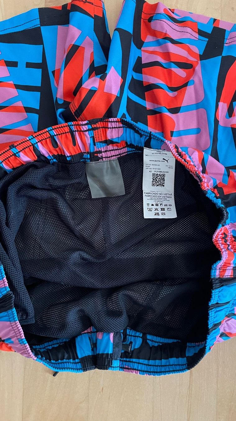 Puma Hosen: Puma Badehose / Badeshorts Grösse L – Gebraucht aus Rothenburg von Disney3 3