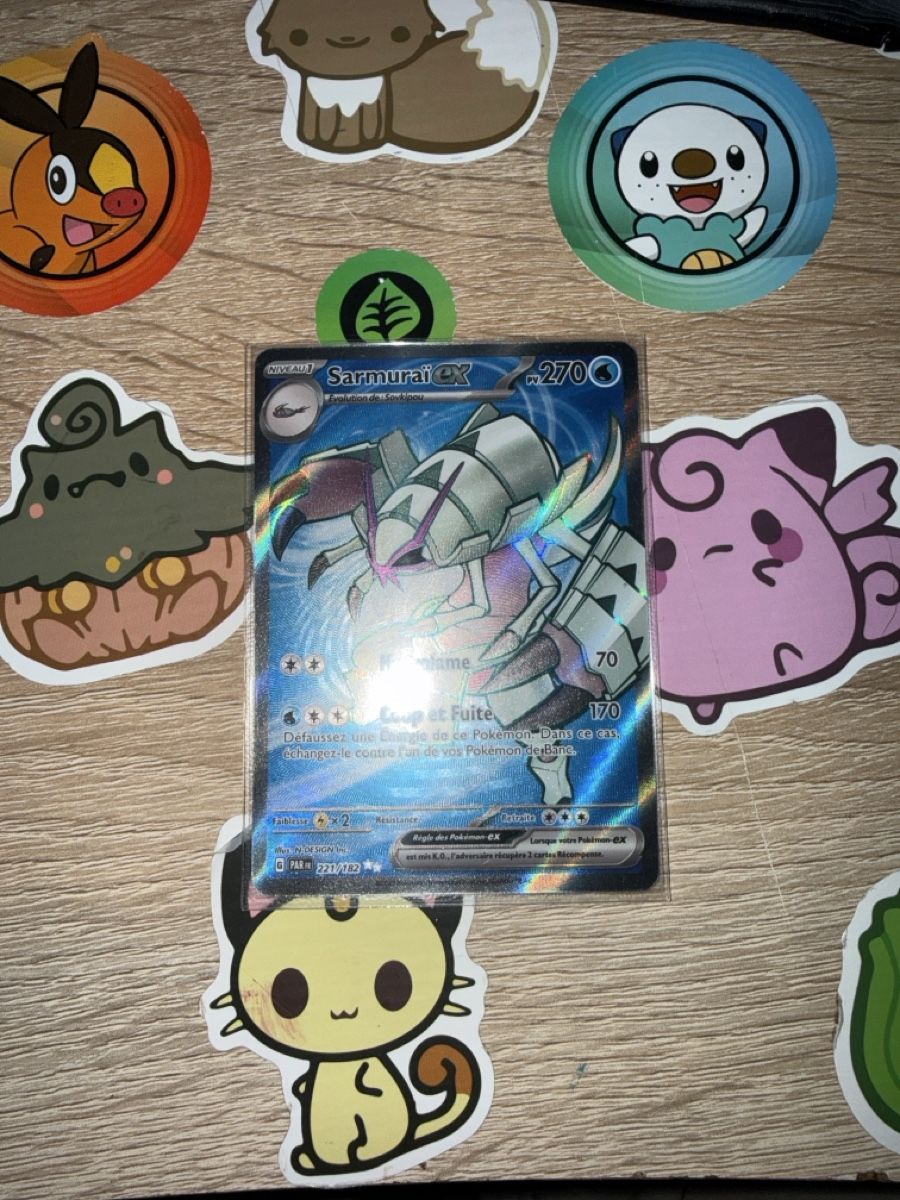 Pokémon Carte collezionabili: Sarmuraï Full Art PAR – Nuovo (secondo la descrizione) da St-Maurice venduto da Whatty