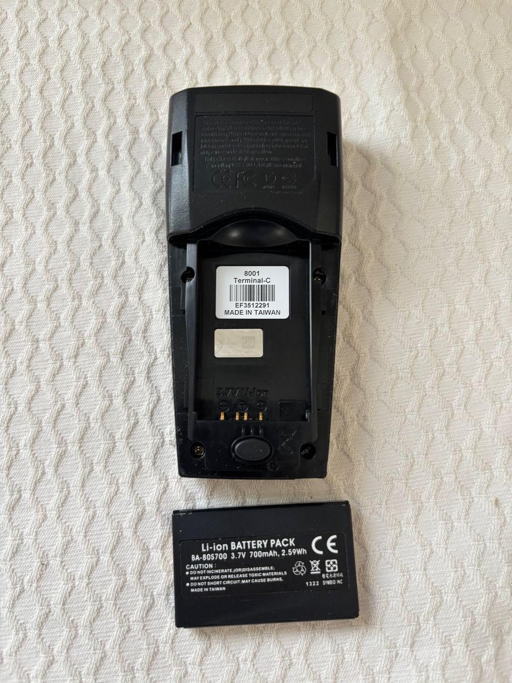 Scanner: Mobiler Barcodescanner Elcode 8001 Terminal - C – Gebraucht aus Einigen von Medicom-Pharma 1