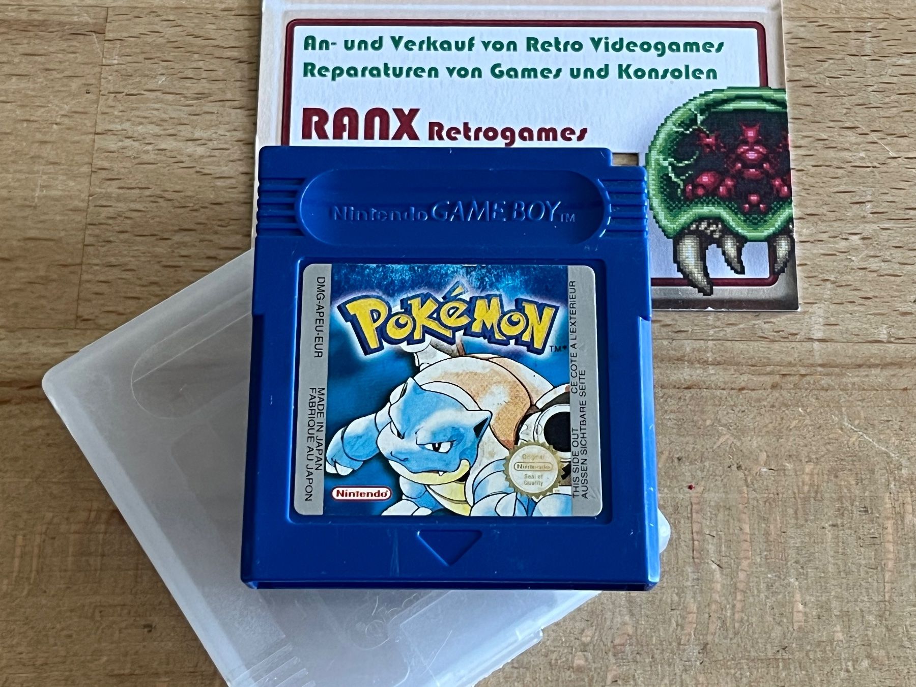 Nintendo Giochi: Pokémon Blue Version, ENG, original, neue Batterie, Gameboy – Usato da Thalwil venduto da ranx
