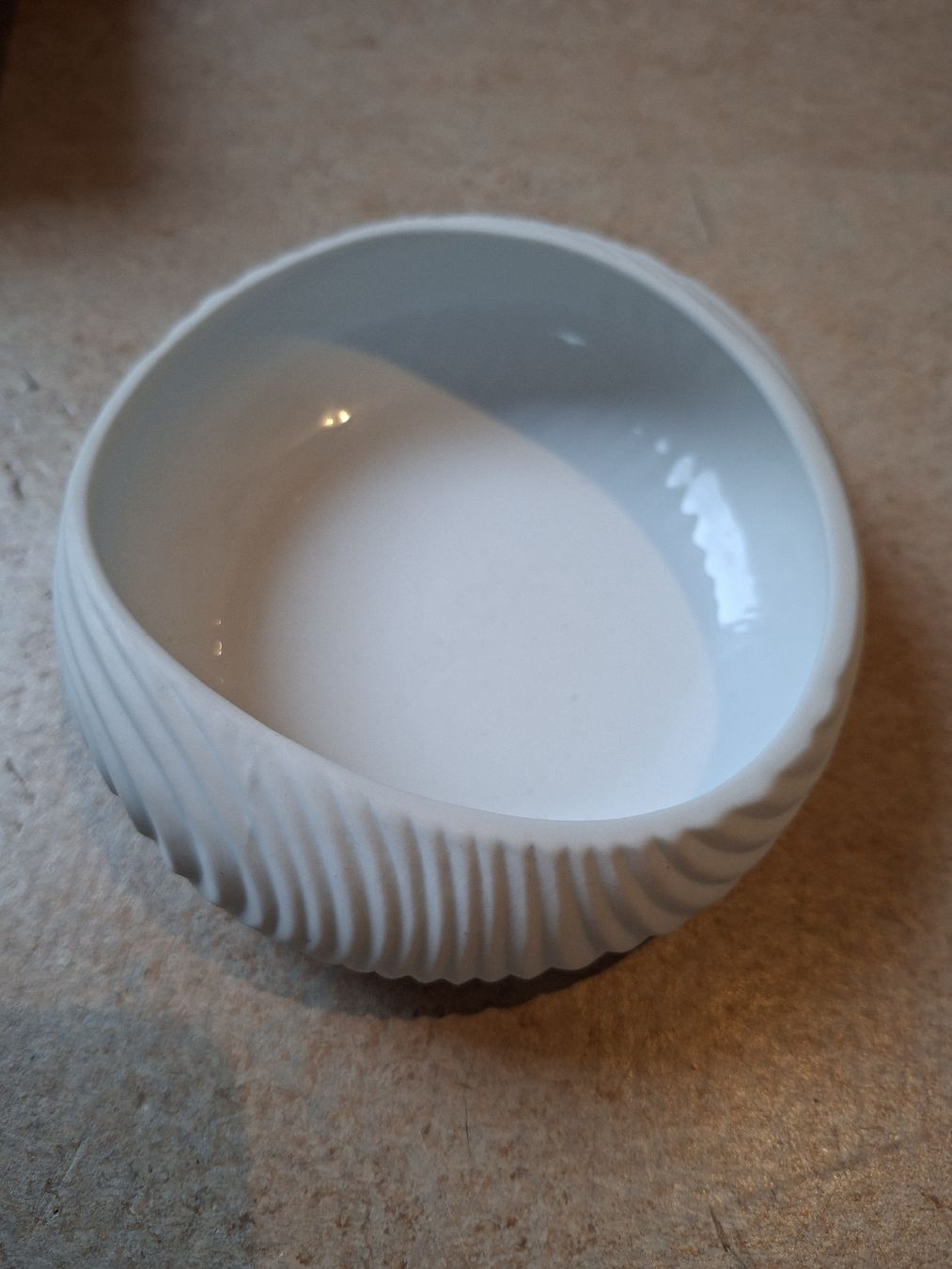 Partylite Portacandele: Partylite Pillarkerzenhalter "Weisse Düne" P7724 – Usato da Klingnau venduto da vollmond36 3