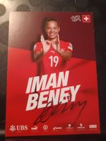 Iman Beney - handsignierte SFV Karte - ⚽🏆