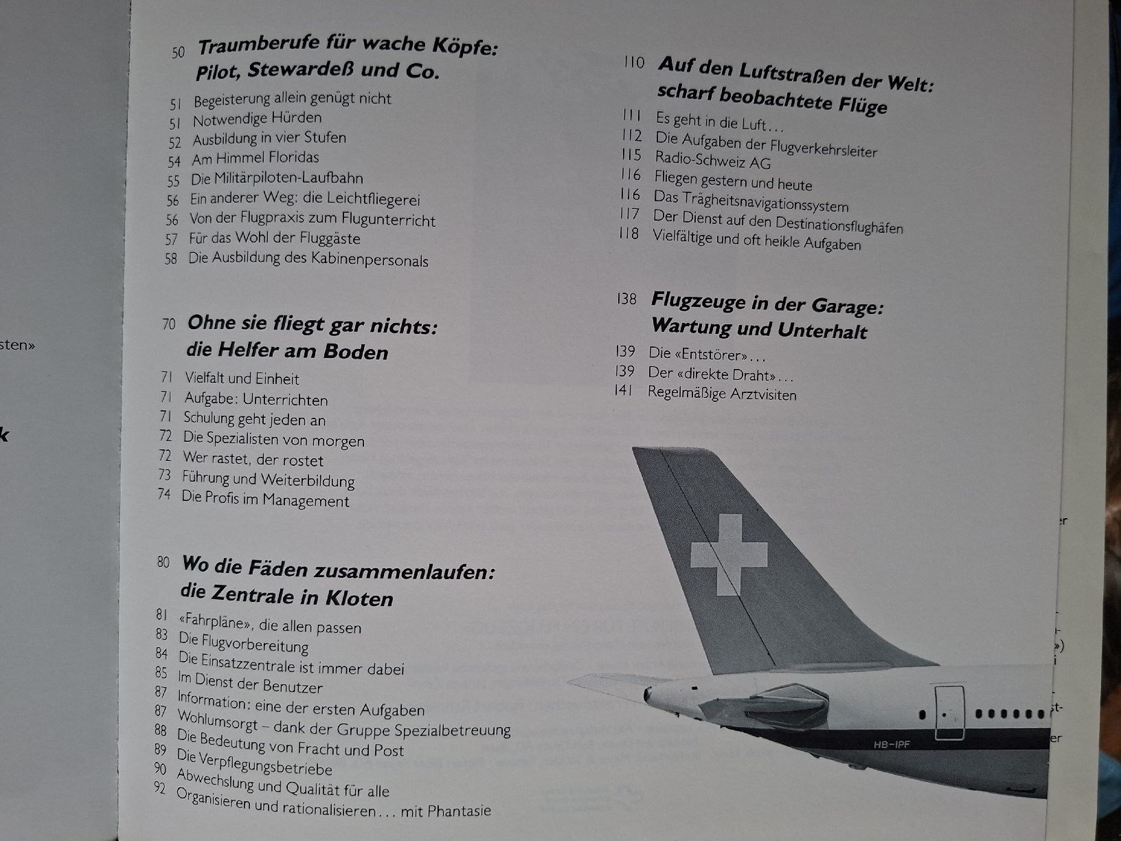 Bücher: Buch,  Tausend Berufe für ein Flugzeug – Gebraucht aus Schwanden Sigrisw von cadieux71 9