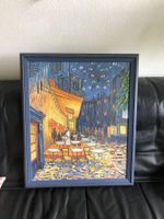 Gemälde Nachtkaffee Van Gogh Stil, gerahmt