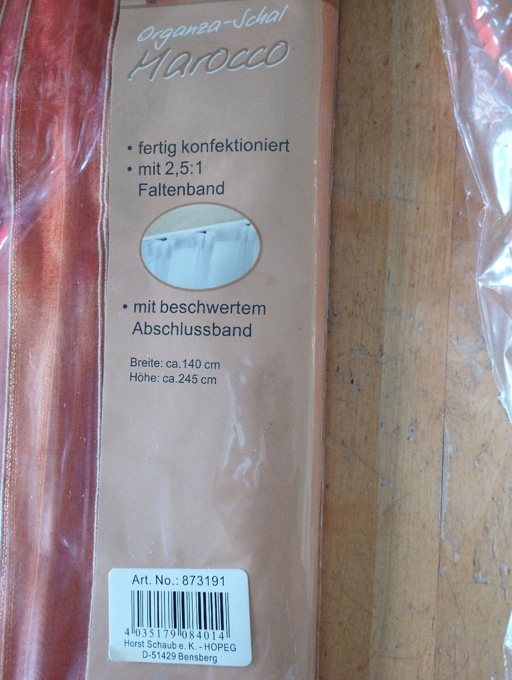 Vorhänge: Vorhang  – Neu und originalverpackt aus Wynau von jolimeela 2
