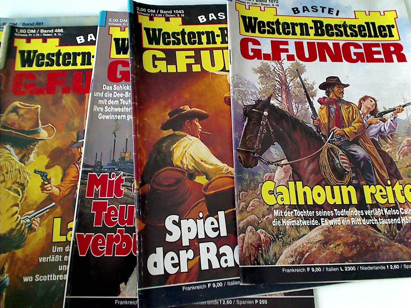 Libri: Western:G.F.Unger – Usato da Siebnen venduto da Western-Roman